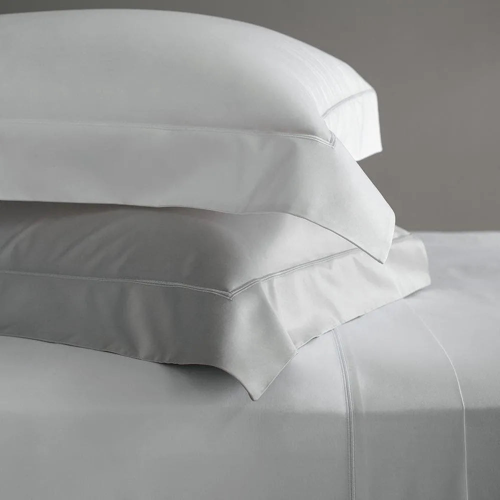 Jogo de Cama Super King Buddemeyer Luxus Modena 1000 Fios Branco com Ponto Cheio 4 Peças