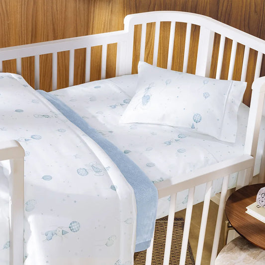 Jogo de Cama Trussardi Incanto Baby Branco – 1,10 x 1,60m