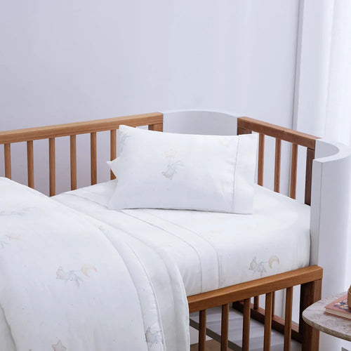 Jogo de Cama Trussardi Luna Baby Branco – 1,10 x 1,60m