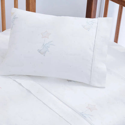 Jogo de Cama Trussardi Luna Baby Branco – 1,10 x 1,60m