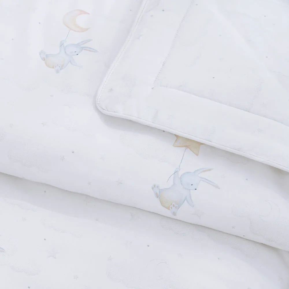 Jogo de Cama Trussardi Luna Baby Branco – 1,10 x 1,60m
