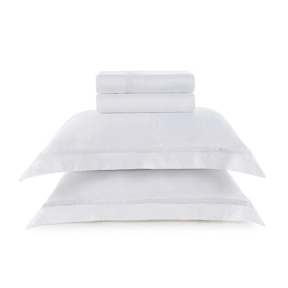 Jogo de Cama Trussardi Olivine Bambu Natural King 300 Fios Cetim