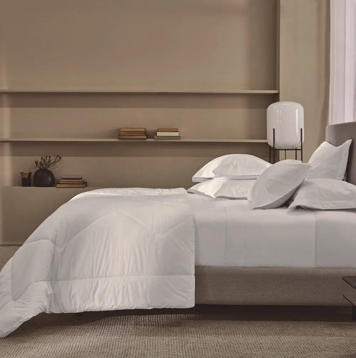 Jogo de Cama Trussardi Perini Nocciola King 300 Fios Percal