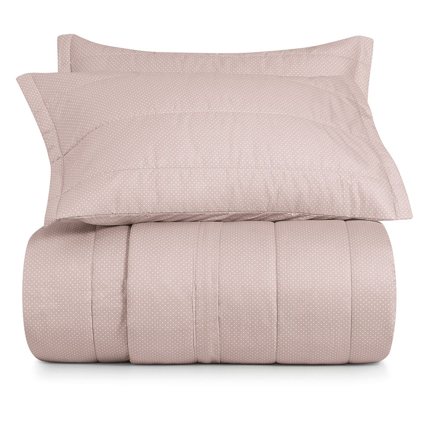 Jogo de Colcha Altenburg Algodão Lux Básico 200 Fios 3 Peças 2,10x2,50m Inspire Cor Rosa