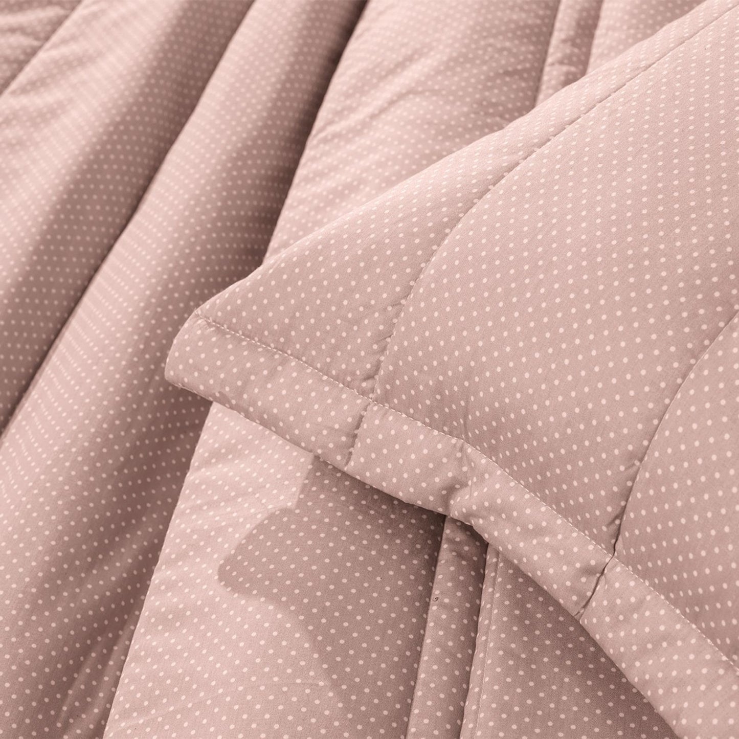 Jogo de Colcha Altenburg Algodão Lux Básico 200 Fios 3 Peças 2,10x2,50m Inspire Cor Rosa