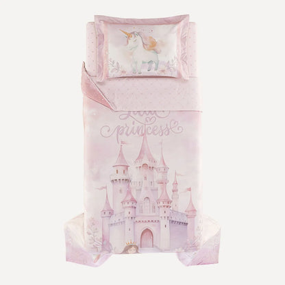 Jogo de Colcha Casal Karsten Kids Princesinha 100% Algodão 3 Peças 2,20m x 2,60m