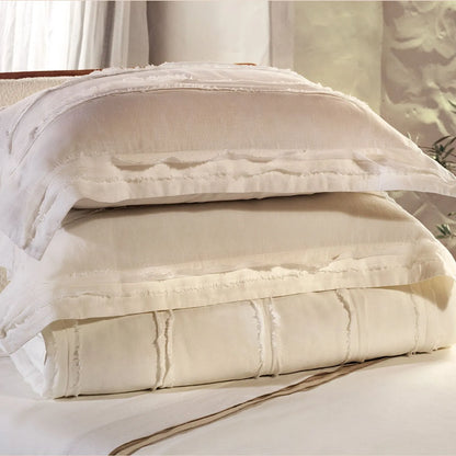 Jogo de Colcha King Altenburg Haus Raia Branco (3 Peças - 2,90m x 2,70m)