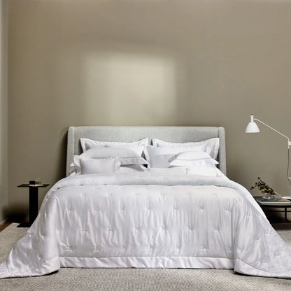 Jogo de Colcha Super King Trussardi Rizzi 600 Fios Cetim 100% Algodão Egípcio (3,10m x 2,80m)