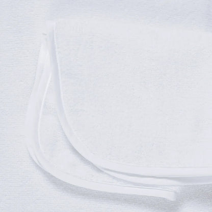 Jogo de Fralda de Boca Trussardi Bonelli Branco – 3 Peças (40 x 40cm)