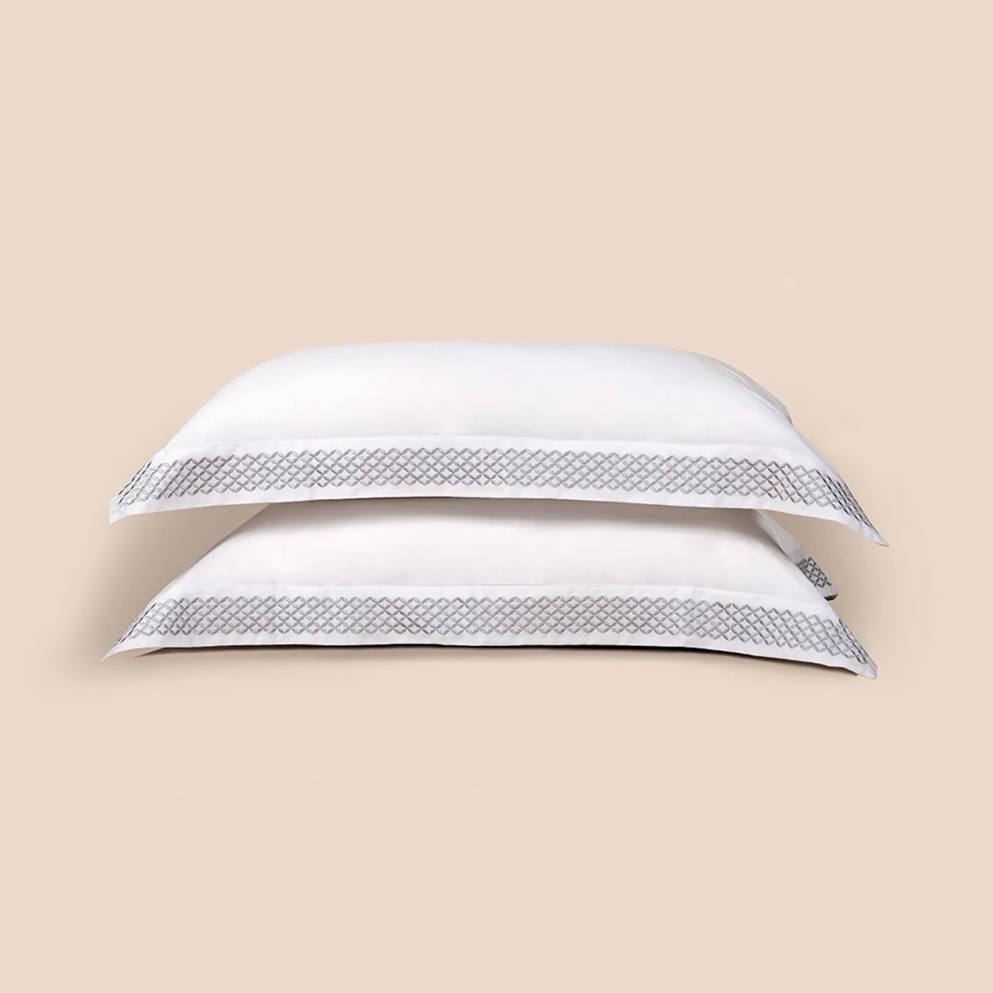 Jogo de Fronhas Altenburg Haus Minimal Branco (2 Peças - 50cm x 70cm)