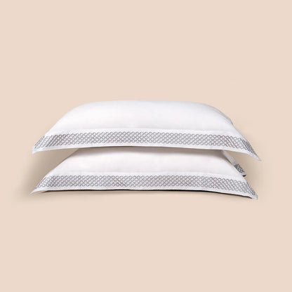 Jogo de Fronhas Altenburg Haus Minimal Branco (2 Peças - 50cm x 70cm)