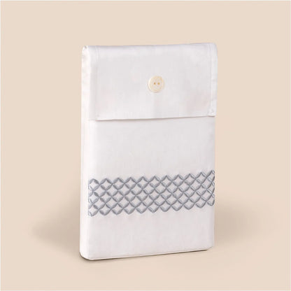 Jogo de Fronhas Altenburg Haus Minimal Branco (2 Peças - 50cm x 70cm)