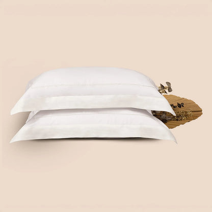 Jogo de Fronhas Altenburg Haus Supremo Branco 300 Fios Cetim (2 Peças - 50cm x 90cm)