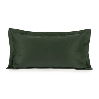 Jogo de Super Porta Travesseiro Trussardi Novara Fogli 50cm x 90cm