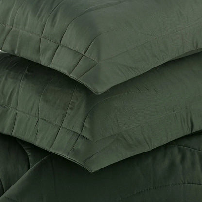 Jogo de Super Porta Travesseiro Trussardi Novara Fogli 50cm x 90cm