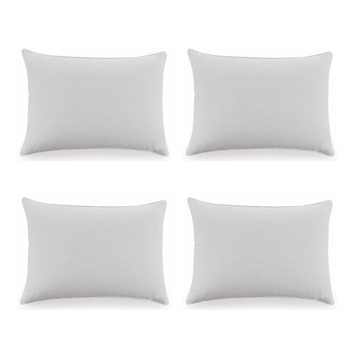 Kit 4 Travesseiros Trussardi 100% Pluma