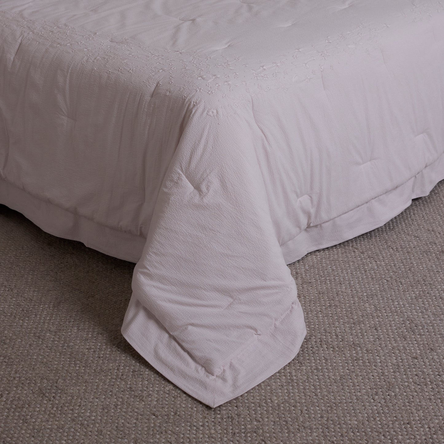 Kit Colcha King Buddemeyer Luxus Elle 300 Fios Cetim 100% Algodão 3 Peças 280x260cm