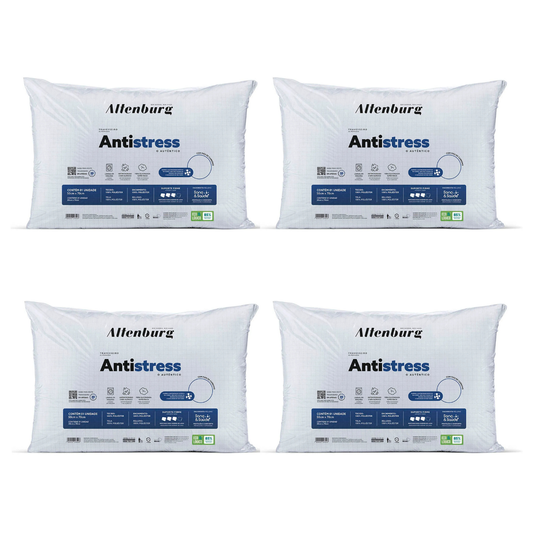 Kit 4 Travesseiros Altenburg Antistress