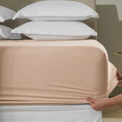 Lençol de Elástico Avulso Casal Karsten Tom Rosé 100% Algodão 200 Fios 1,38m x 1,88m x 35cm