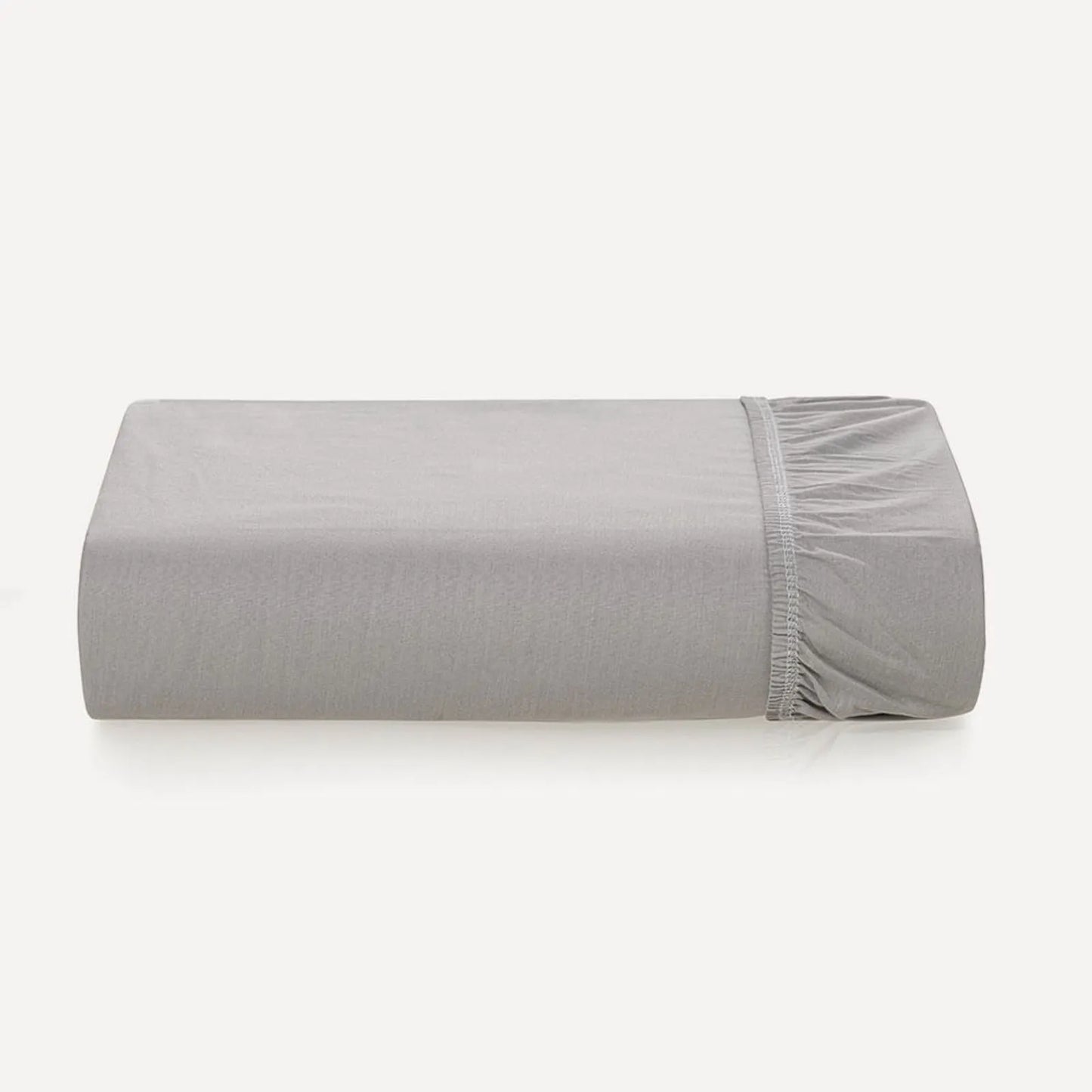 Lençol de Elástico Avulso Solteiro Karsten Tom Titânio 100% Algodão 200 Fios 1,00m x 2,00m x 35cm