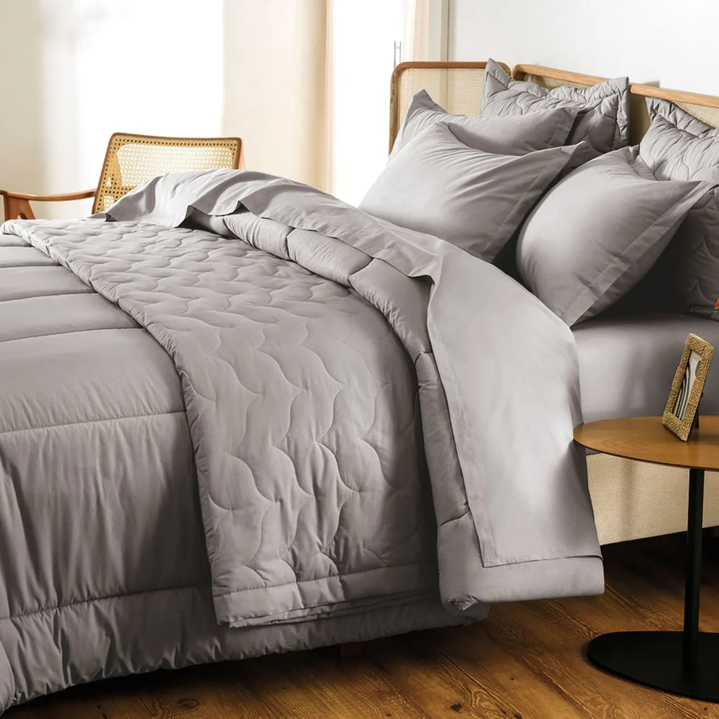 Lençol de Elástico Avulso Solteiro Karsten Tom Titânio 100% Algodão 200 Fios 1,00m x 2,00m x 35cm