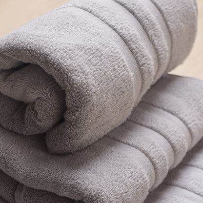 Toalha de Banho Gigante Buddemeyer Luxus Hotel New York Dual Air Cinza 90x170cm