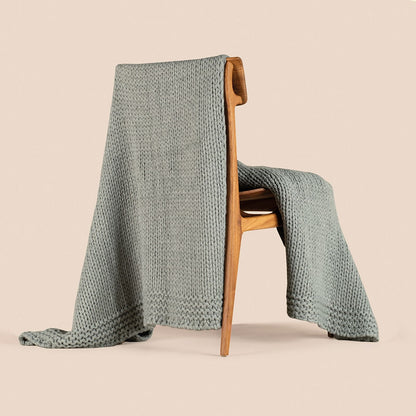 Manta Altenburg Essence Trico 1,75x1,20m Cor Cinza Metrópole