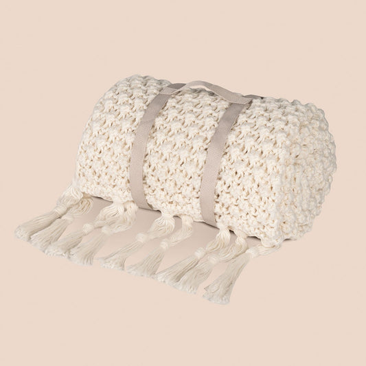 Manta Altenburg Haus Contos 220x80cm Greige