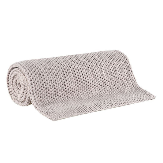 Manta Buddemeyer Tricot Yves 125x150cm Bege