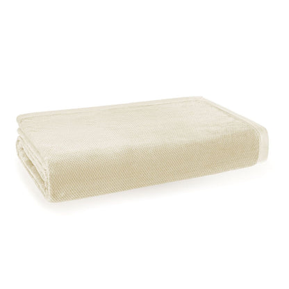 Manta Karsten Prades 100% Poliéster 160g/m² King 240x230cm Bege