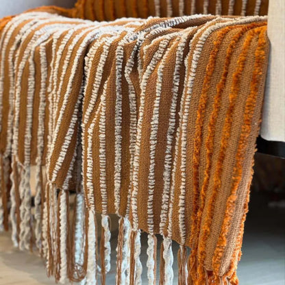 Manta Mello Tecelagem Aurora Cru 120x180cm