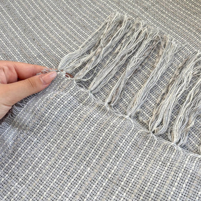 Manta Mello Tecelagem Nice Mescla 120x180cm Cinza