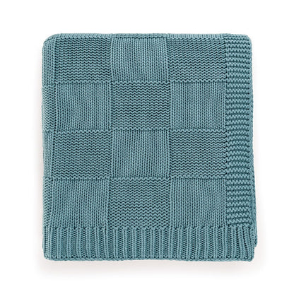 Manta Trussardi Piazze 125x150cm Aqua