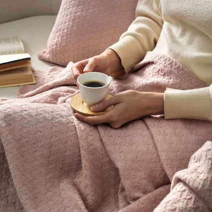 Manta Karsten Movaz 150x200cm Rose