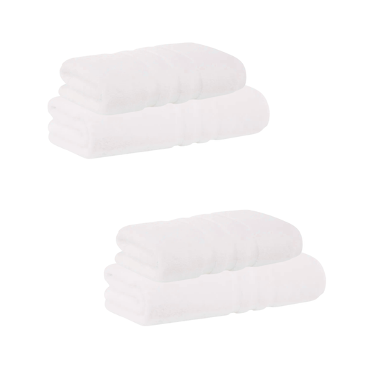 2 Kits de Banho Gigante e Rosto Buddemeyer Luxus New Branco