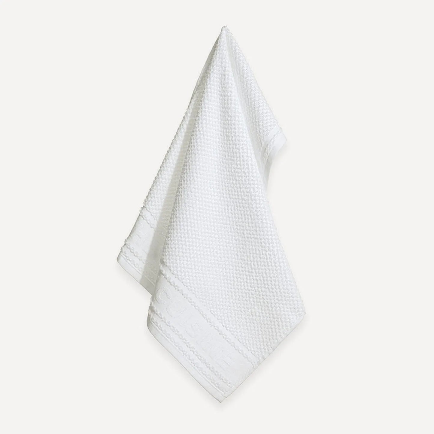 Jogo de 3 Panos de Copa Karsten Cuisine Branco e Verde 100% Algodão 46cm x 65cm