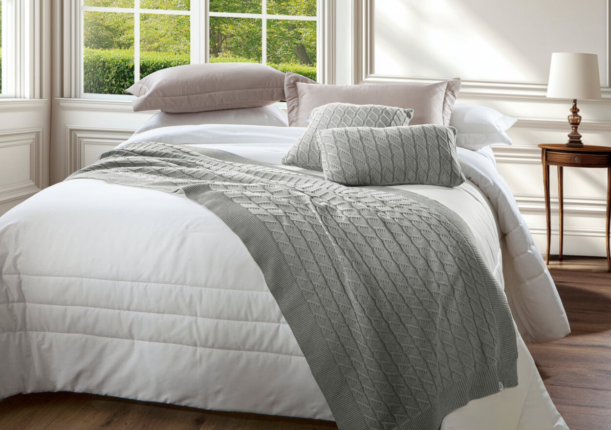 Peseira Kacyumara Tricô Vivat 220cm Greenjoy