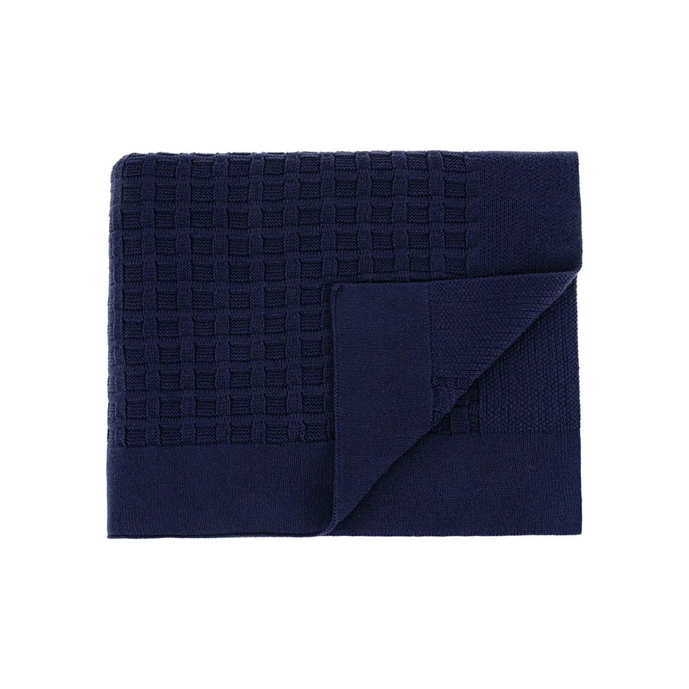 Peseira Trussardi Tricot Erice Marittimo 100% Algodão 80cm x 2,40m