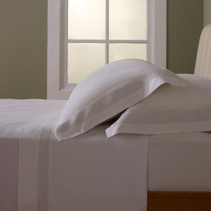 Jogo de Cama Super King Buddemeyer Luxus Pierre 600 Fios 100% Algodão Branco 280x290cm