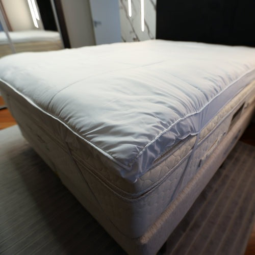 Pillow Top Suit Queen Dupla Face Percal 200 Fios 1200g/m² Capa Removível 1,58x2,00x10cm