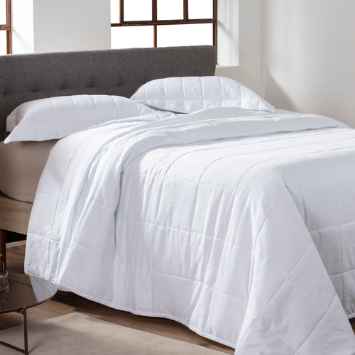 Porta Travesseiro Kacyumara Square Matelassê Branco 50cm x 90cm