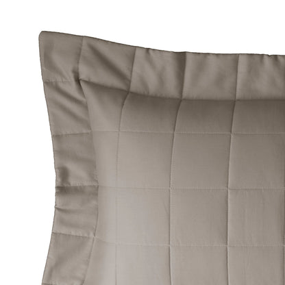 Porta Travesseiro Kacyumara Square Matelassê Fend Stone 50cm x 90cm