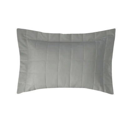 Colcha Queen Kacyumara Satinée Square Greenjoy com 2 Portas Travesseiro 2,40m x 2,60m