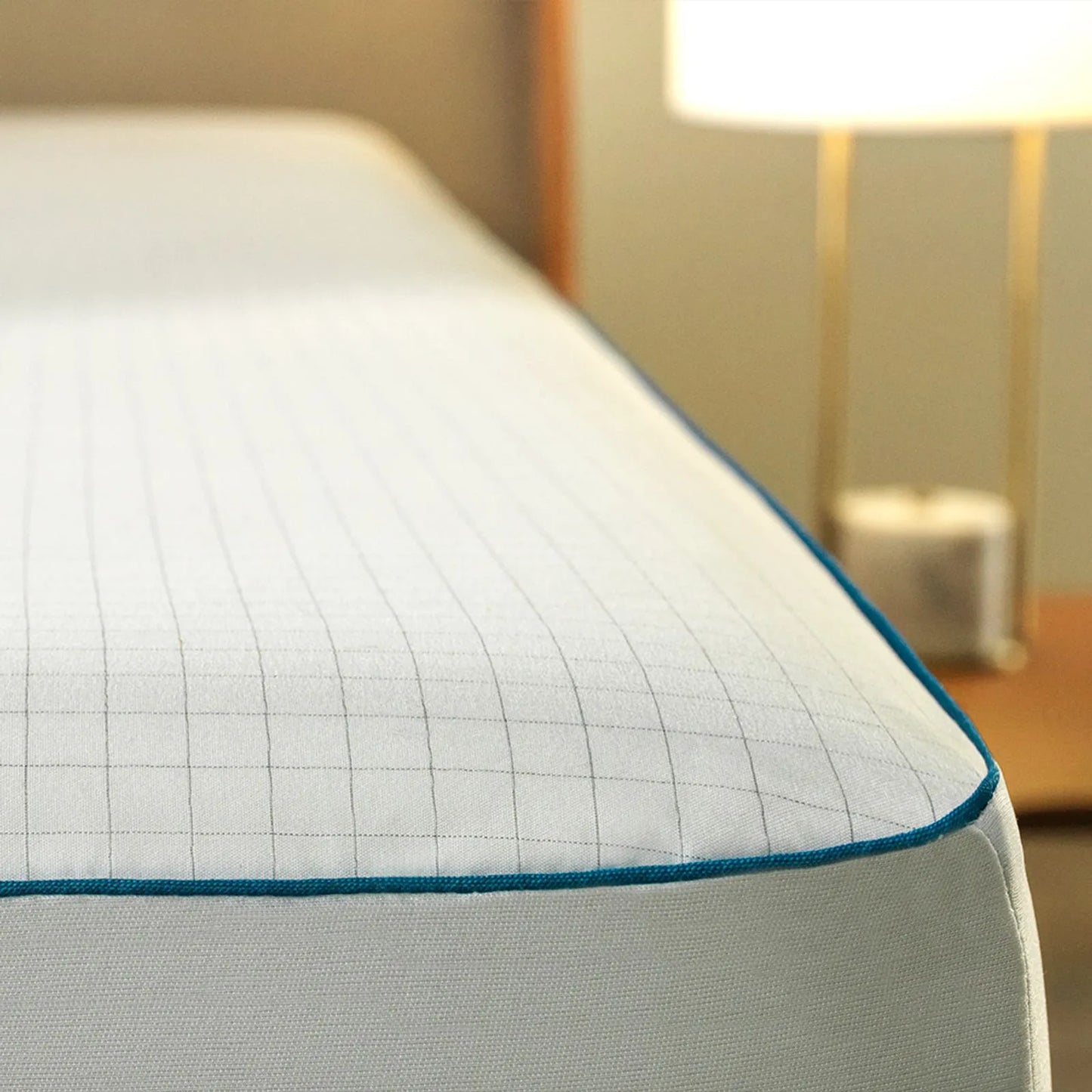 Protetor de Colchão Impermeável Casal Altenburg Antistress Branco (1,38m x 1,88m)