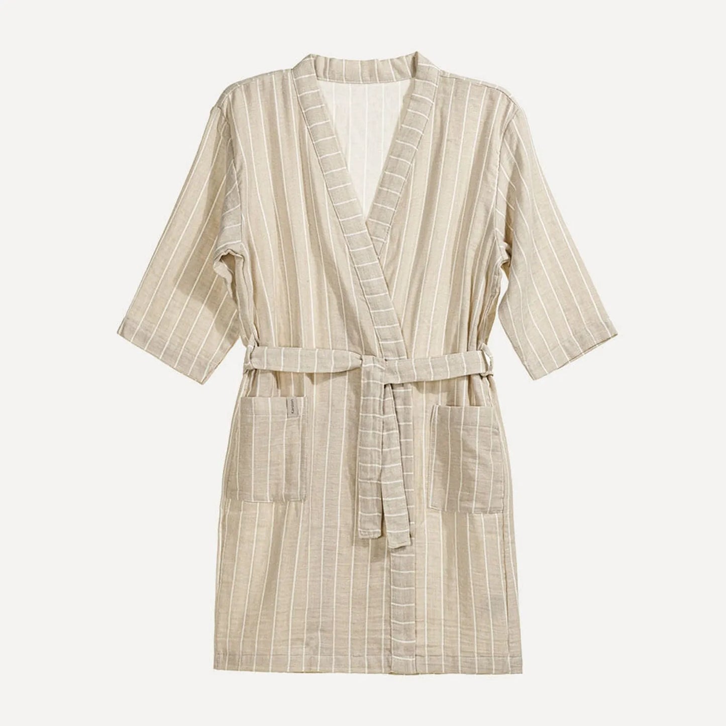 Roupão Karsten Lino Unissex Fendi 90% Algodão 390g/m² Tamanho M