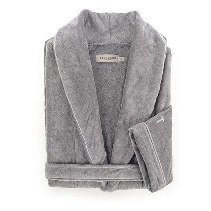 Roupão Trussardi Barone Masculino Cinza – M