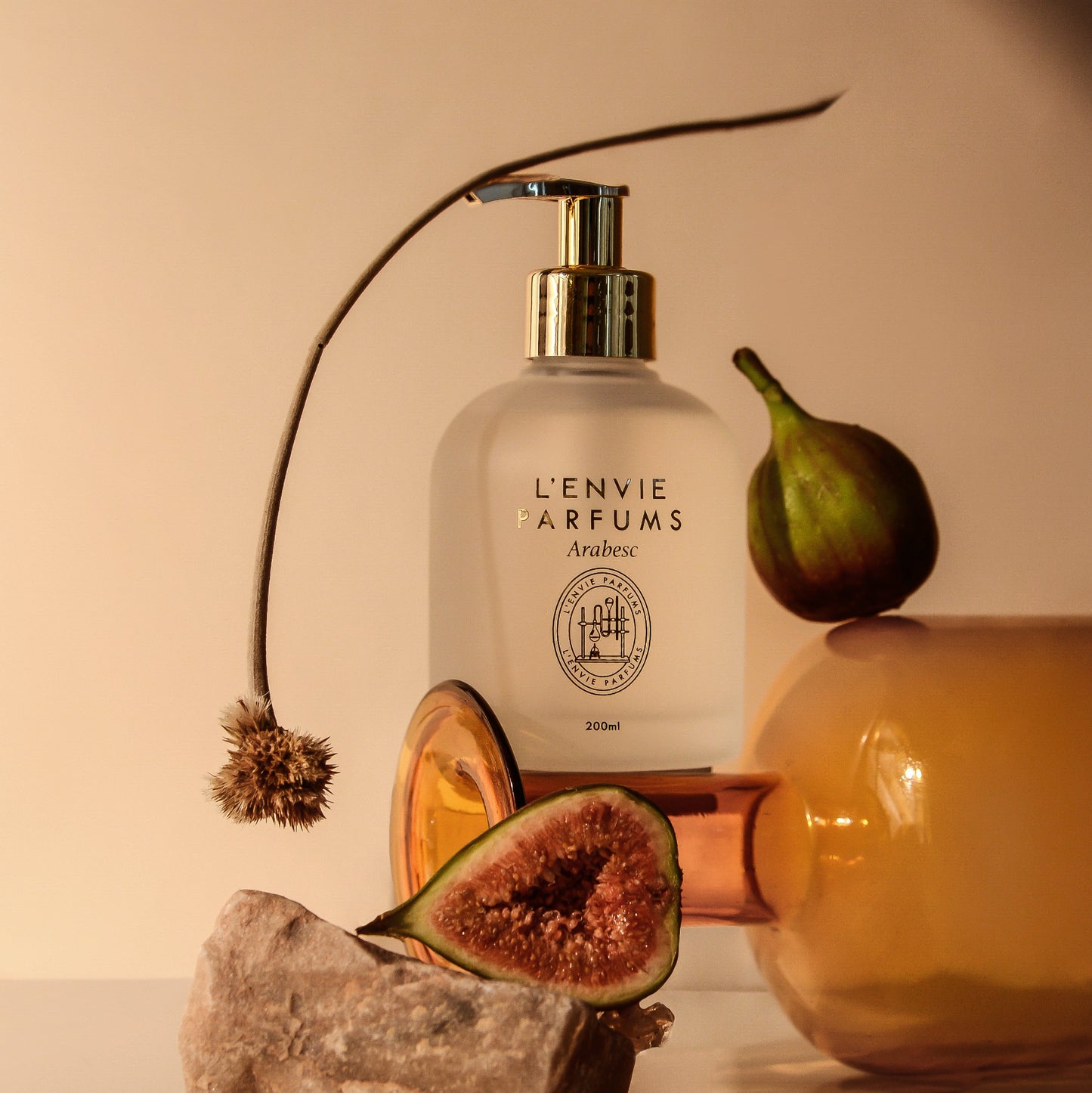 Sabonete Líquido L'envie Figo Ambarado Arabesc – 200ml