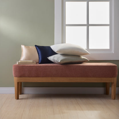 ALMOFADA SEDA ROYALE  BEGE 30X50CM