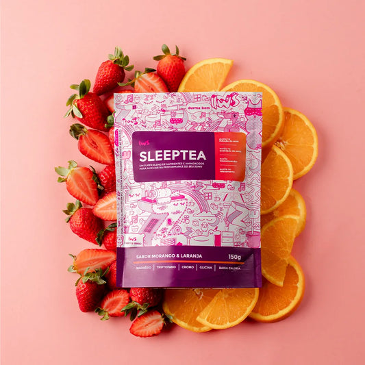 Sleep Tea I Wanna Sleep Morango e Laranja (150g)
