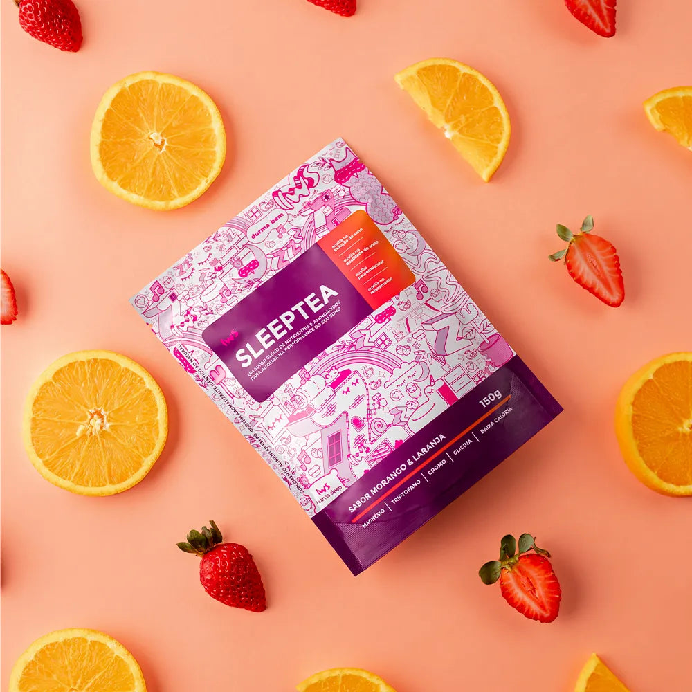 Sleep Tea I Wanna Sleep Morango e Laranja (150g)